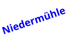 Niedermühle
