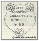 Brotmarke Lockwitz 1844
