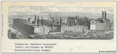 Malzfabrik Briefkopf