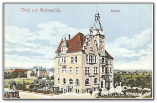 Rathaus Niedersedlitz um 1920