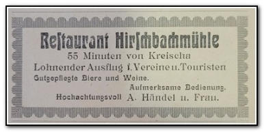 Restaurant Hirschbachmühle 