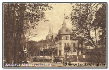 Dresdner Vorortbahn am Kurhaus Kleinzschachwitz