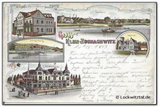 Gruß aus Kleinzschachwitz um 1910
