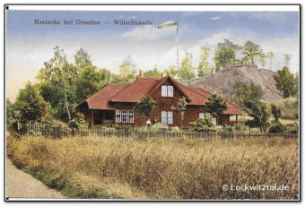 Ak Kreischa mit Wilischbaude 1915