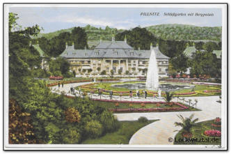Schloss Pillnitz um 1920